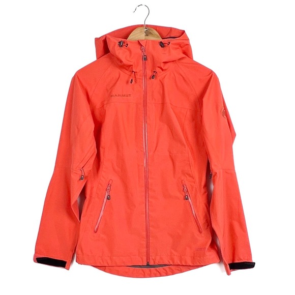 Mammut Wenaha Women’s Hard Shell Hooded Waterproof Jacket Size